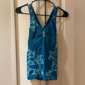 Blue Workout Tank